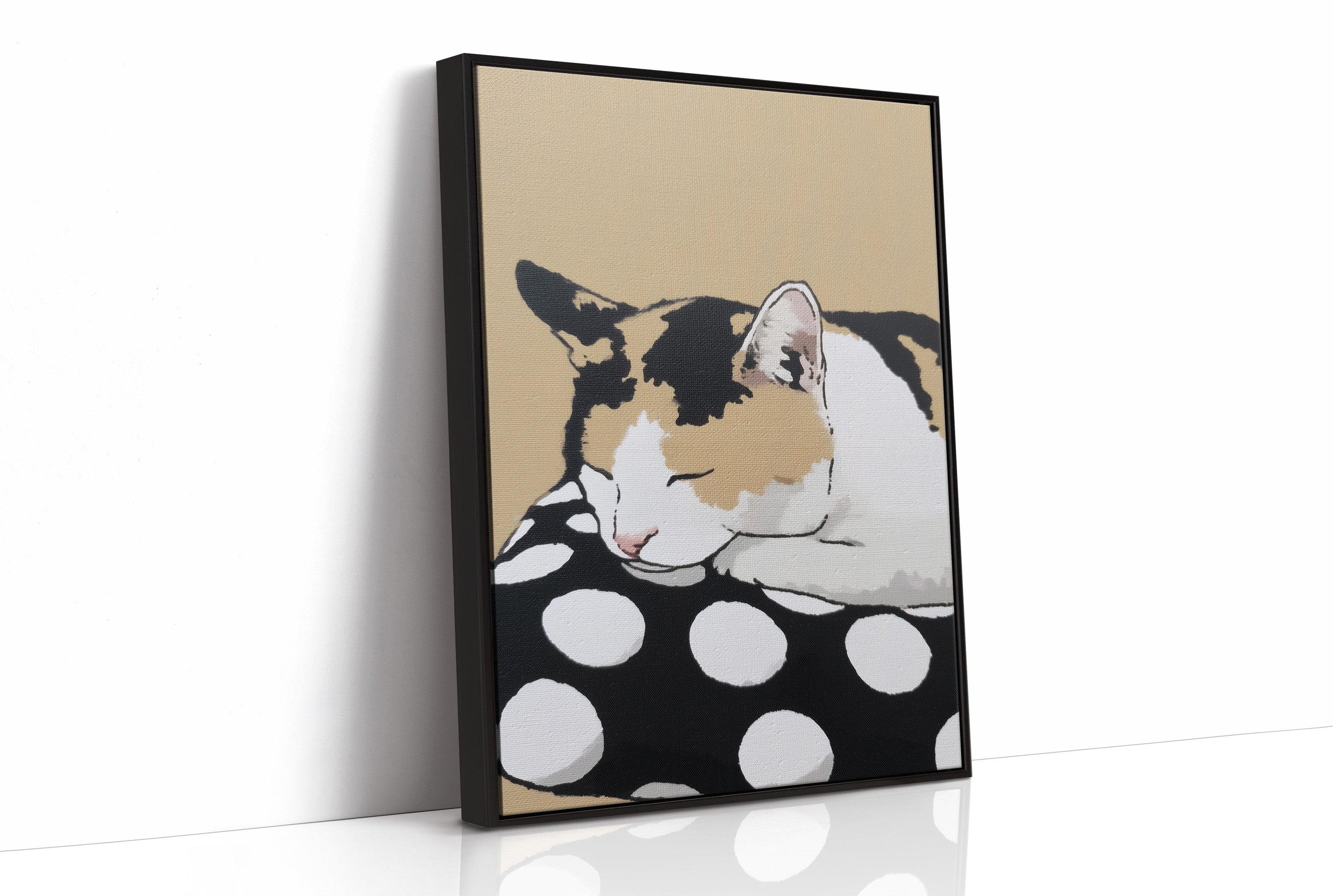 Calico Dreams on Polka Dot Perch