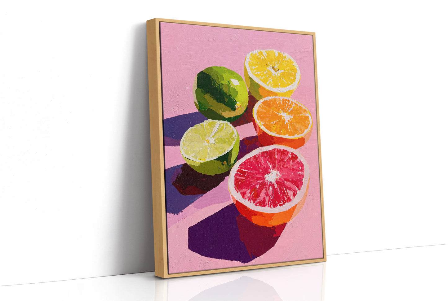Citrus Cut on a Pink Morning