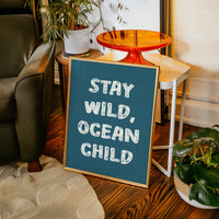 Ocean Letters Carved In Morning