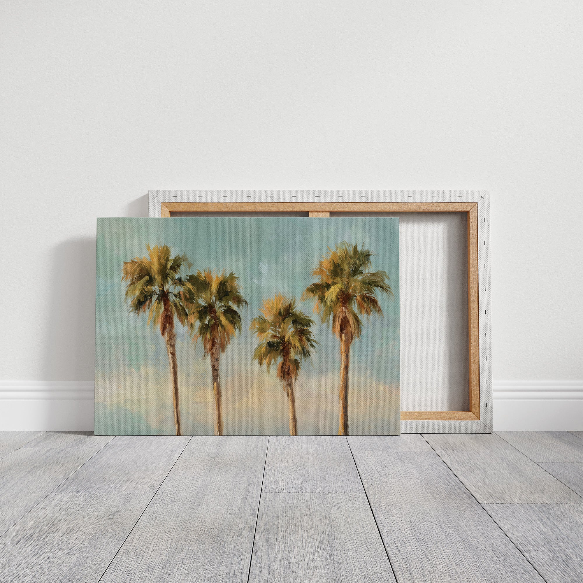 Palms Against Turquoise Skies