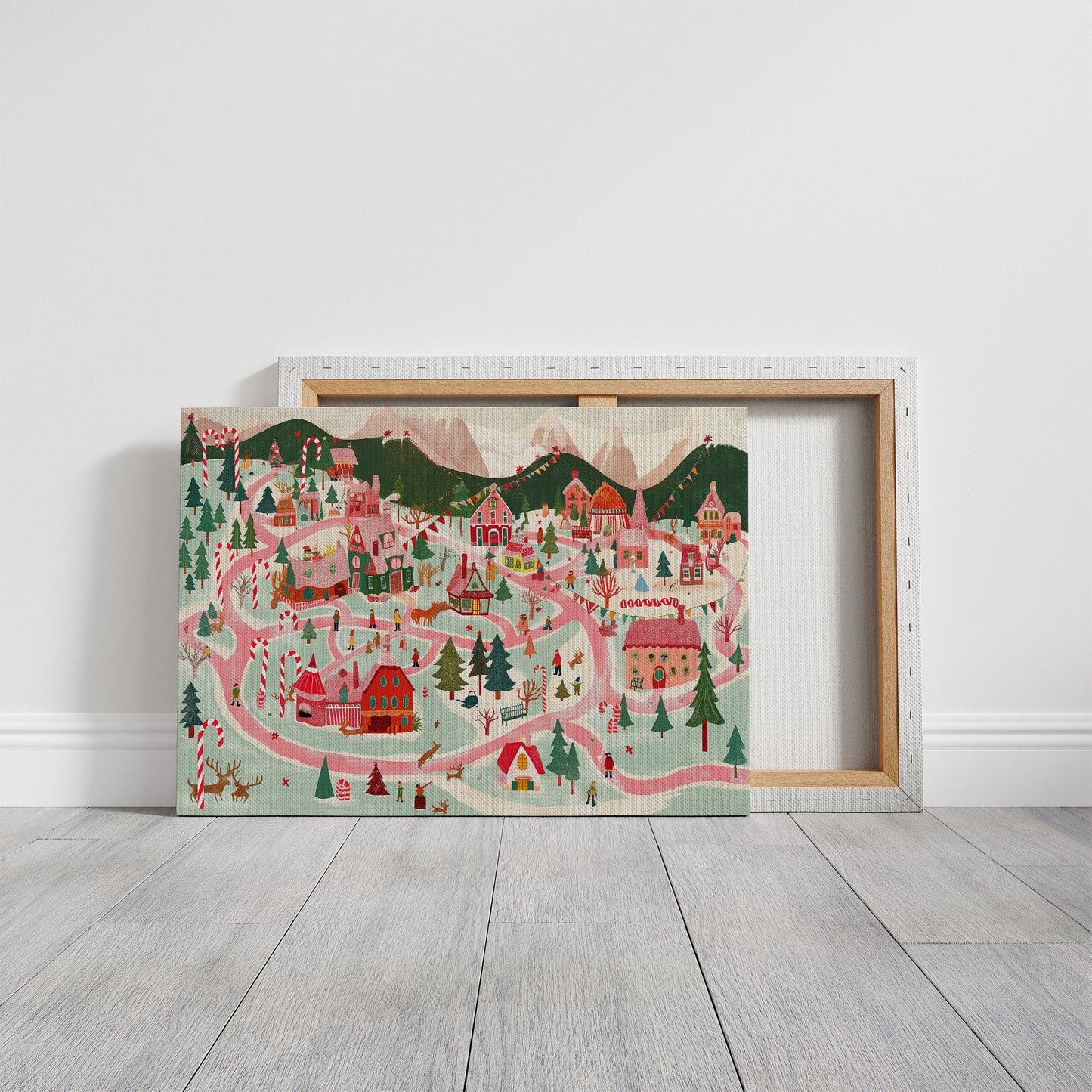 Festive Village Trails Wind Home