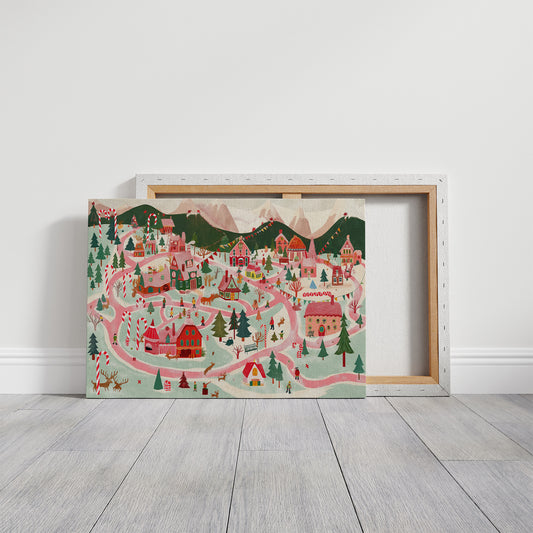 Festive Village Trails Wind Home