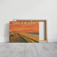 Delaware Boardwalk Sunset