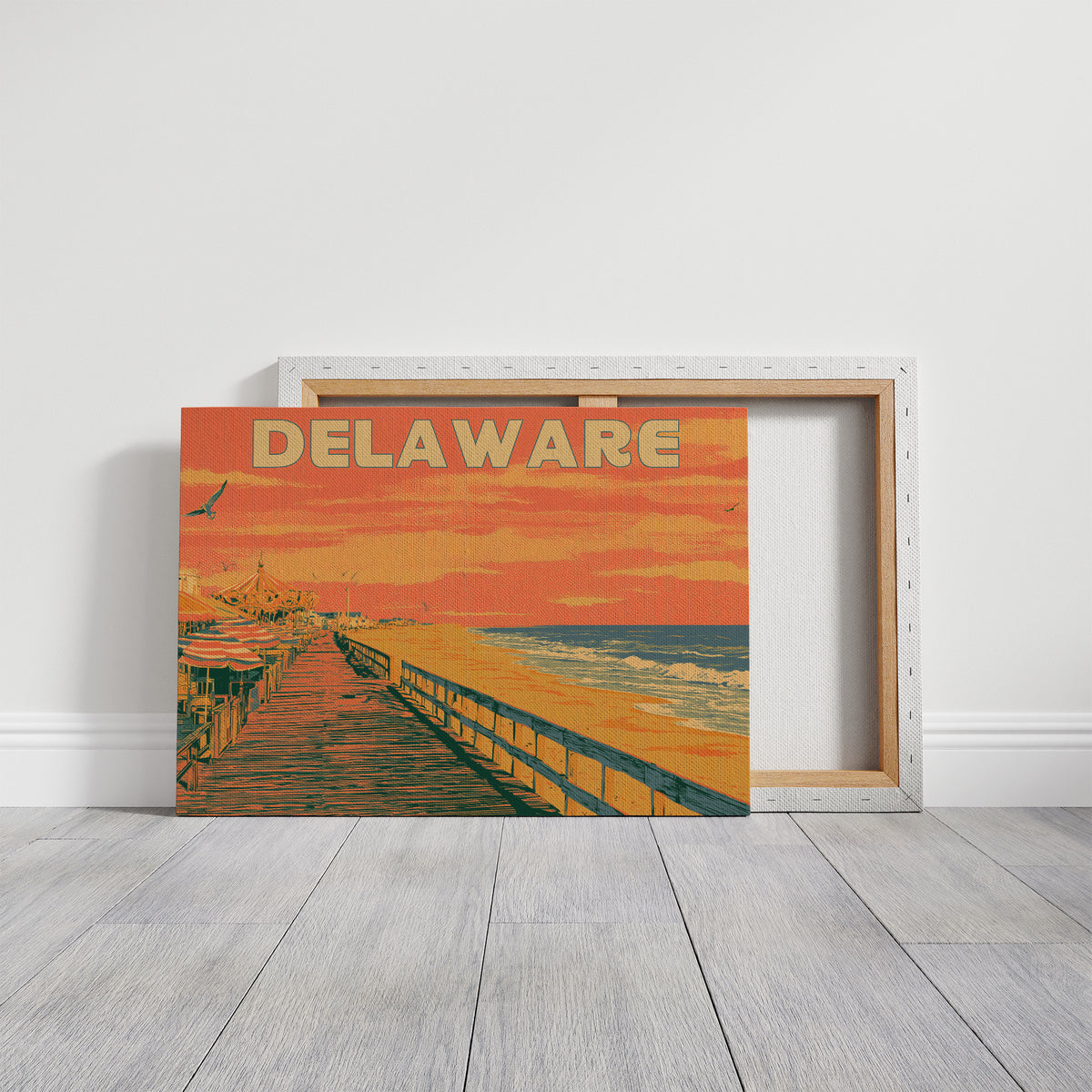 Delaware Boardwalk Sunset