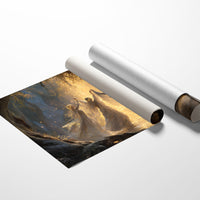 Ancient Dance In Golden Light