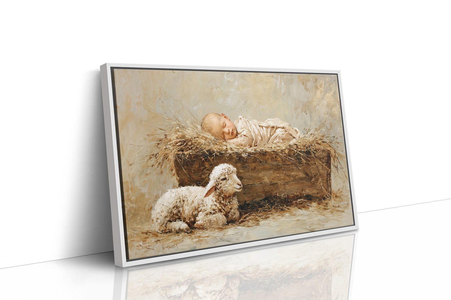 Slumber In The Manger's Glow