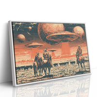 Cattle Drive Under Strange Skies