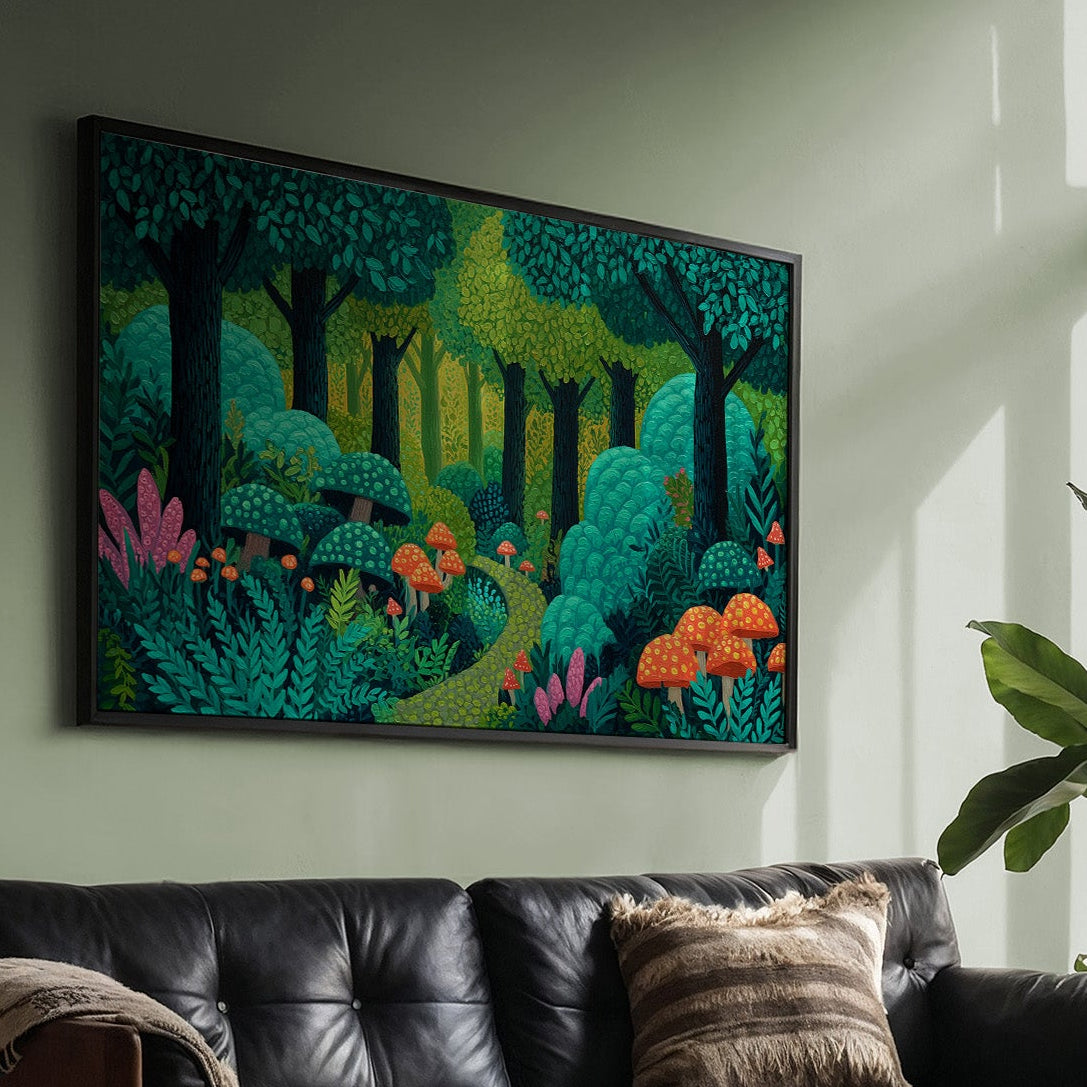 Secret Paths Between Magic Mushrooms