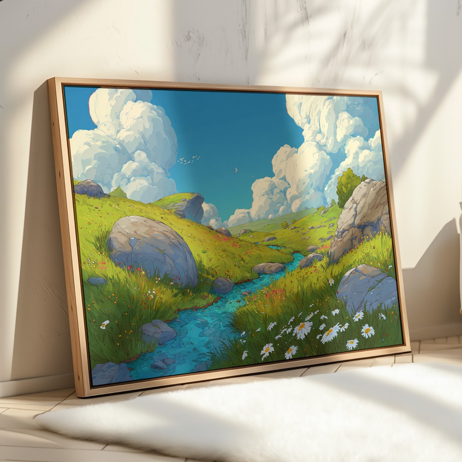 Summer Stream Leads To Forever