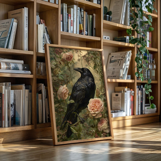 The Raven Among Blossoms