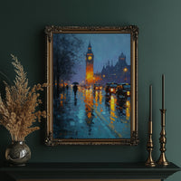 London Glows When It Rains