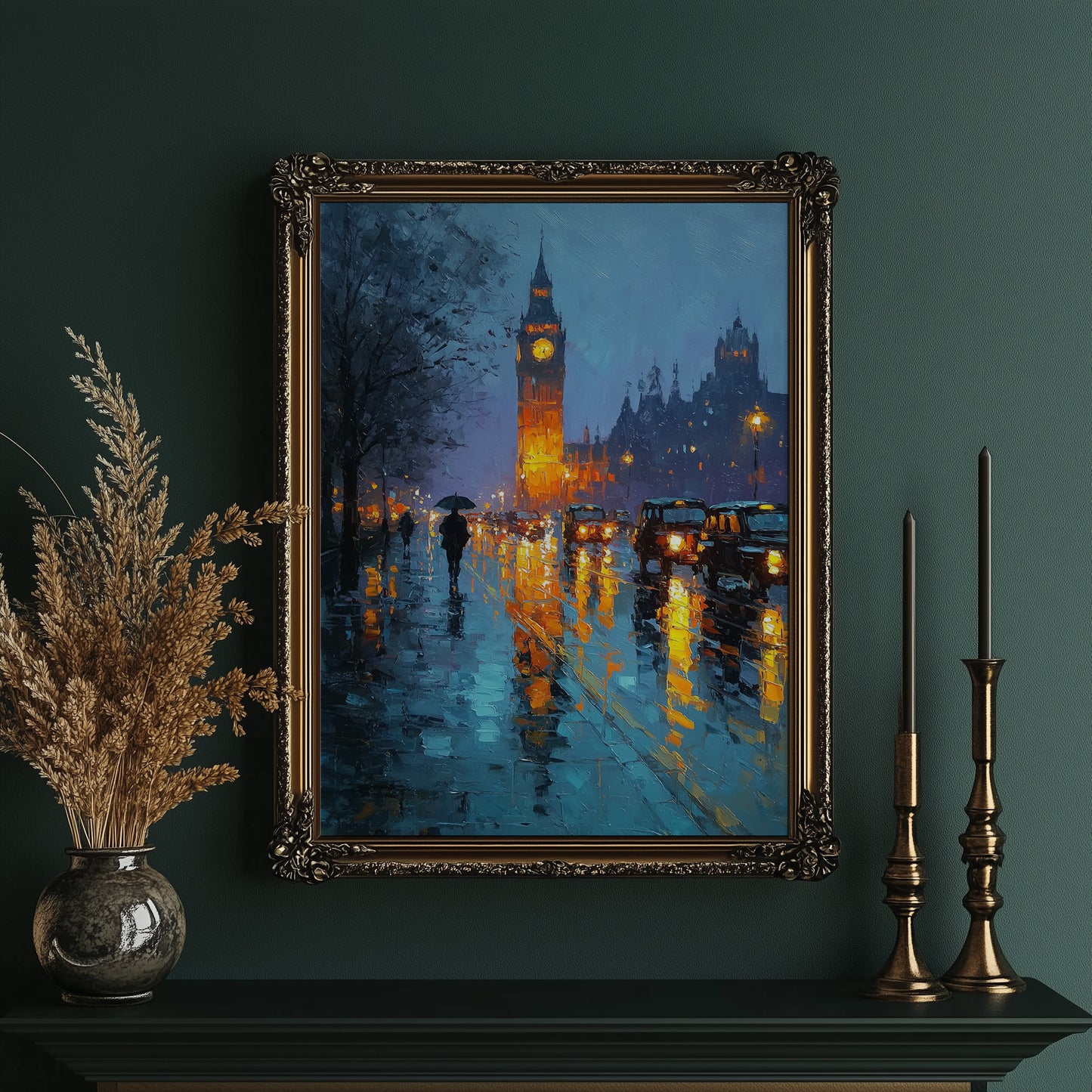London Glows When It Rains