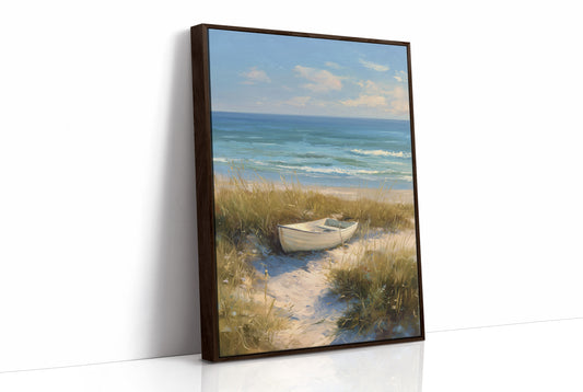 Solitude Rests Among Coastal Dunes