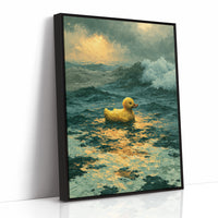 Rubber Duck Takes the Sea