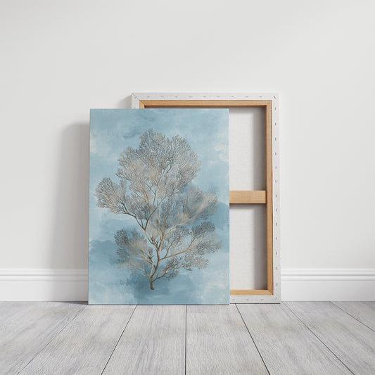 Coral Branches On Azure Tides