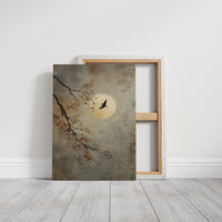 Moonlit Branch Guides Night's Journey