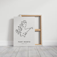 Fort Worth, Outlined
