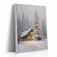 Lantern Light in Quiet Pines