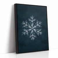 Frost Builds Its Cathedral Slowly