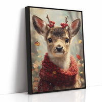 Little One in Winter Berries