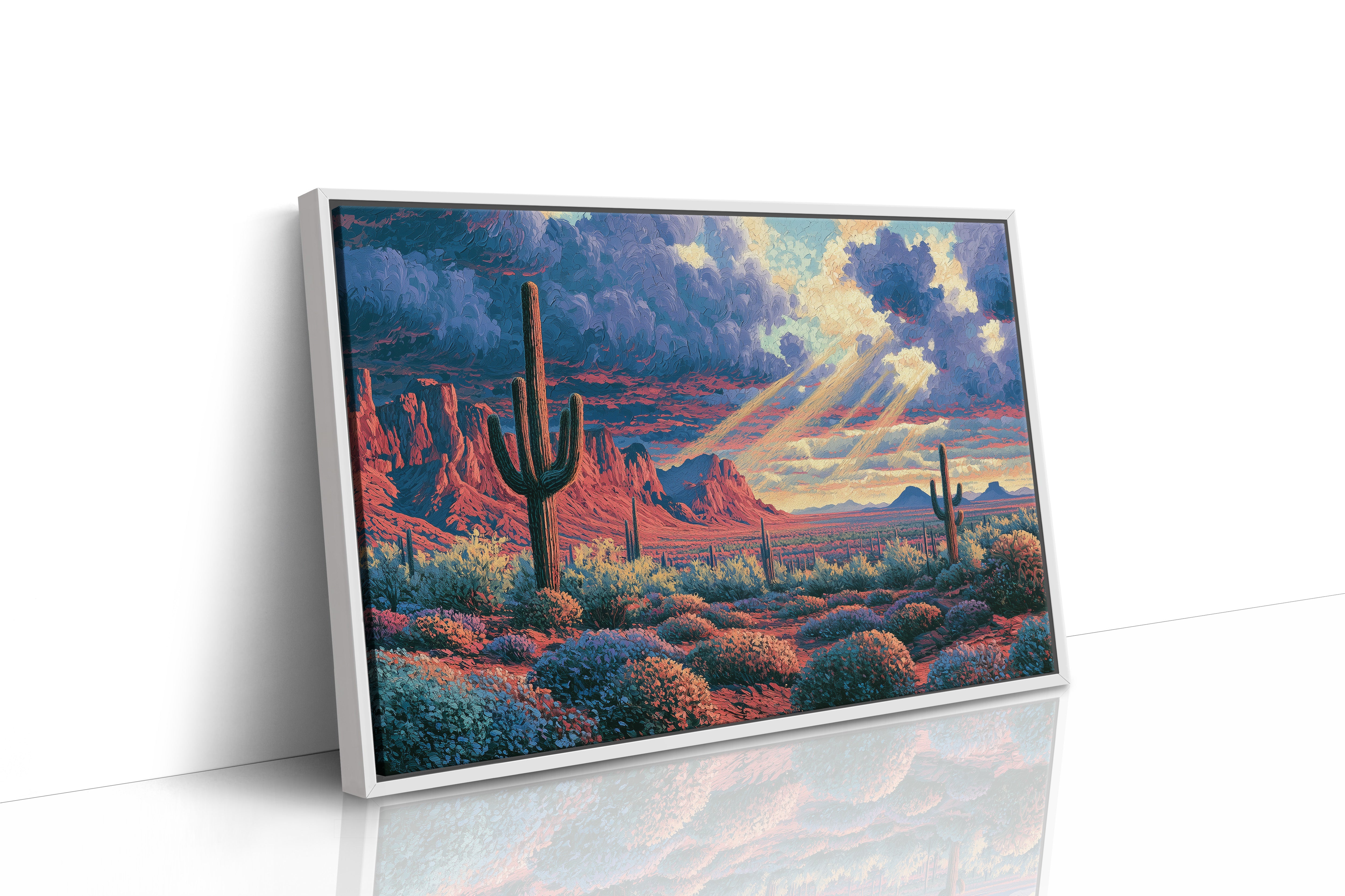 Light Breaks Over the Mesa