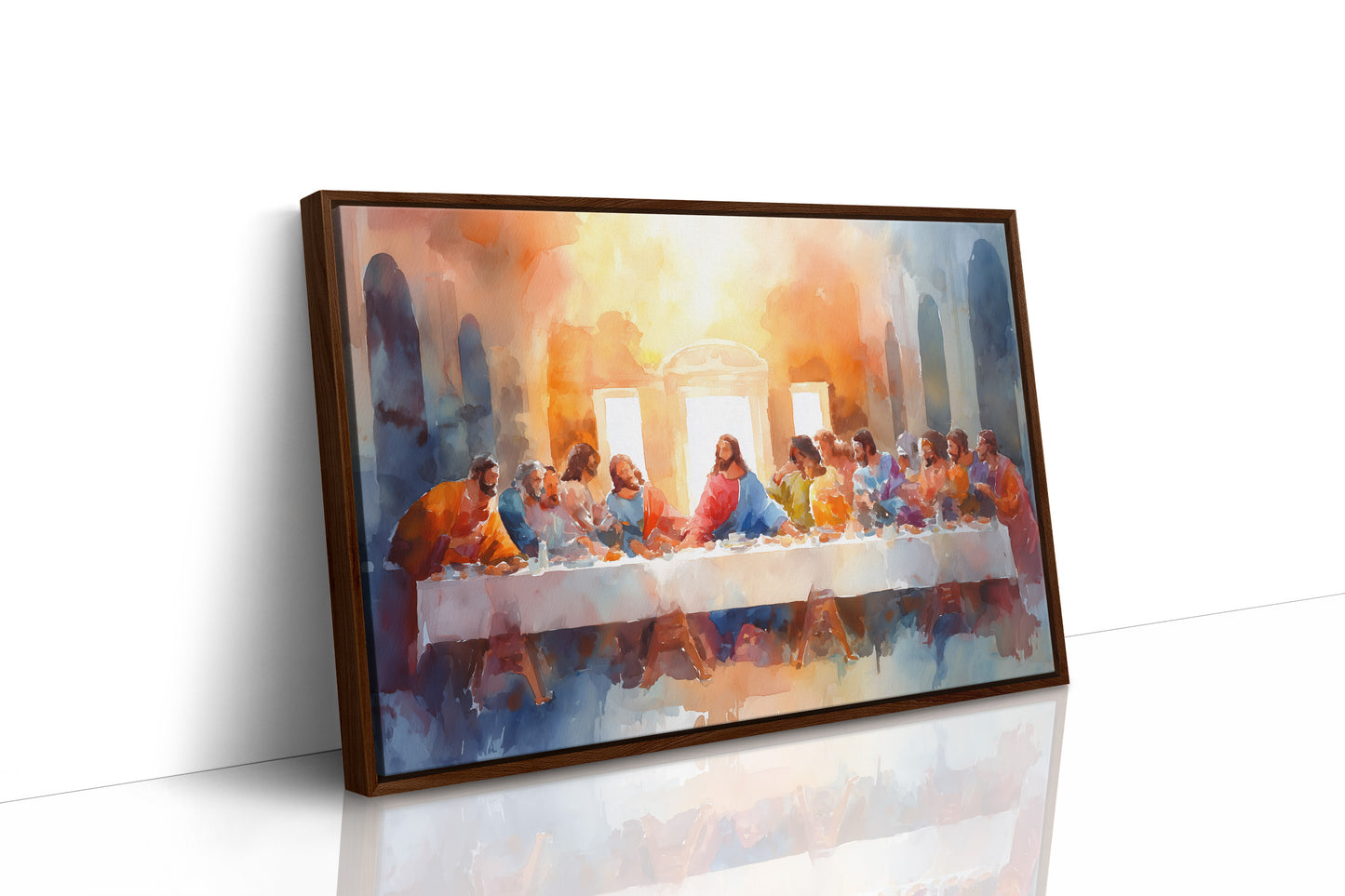 Sunlit Gathering At Ancient Table