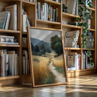 Pathway Through Golden Fields