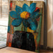 Blue Petals Paint Their Story