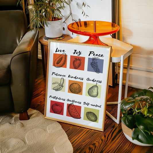 Sweet Fruits Teach Life's Gentle Ways