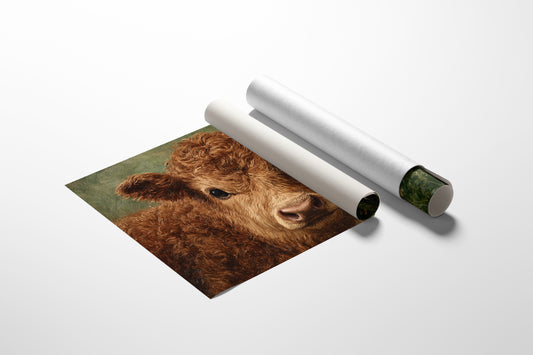 Sweet Summer Calf Holds Wonder