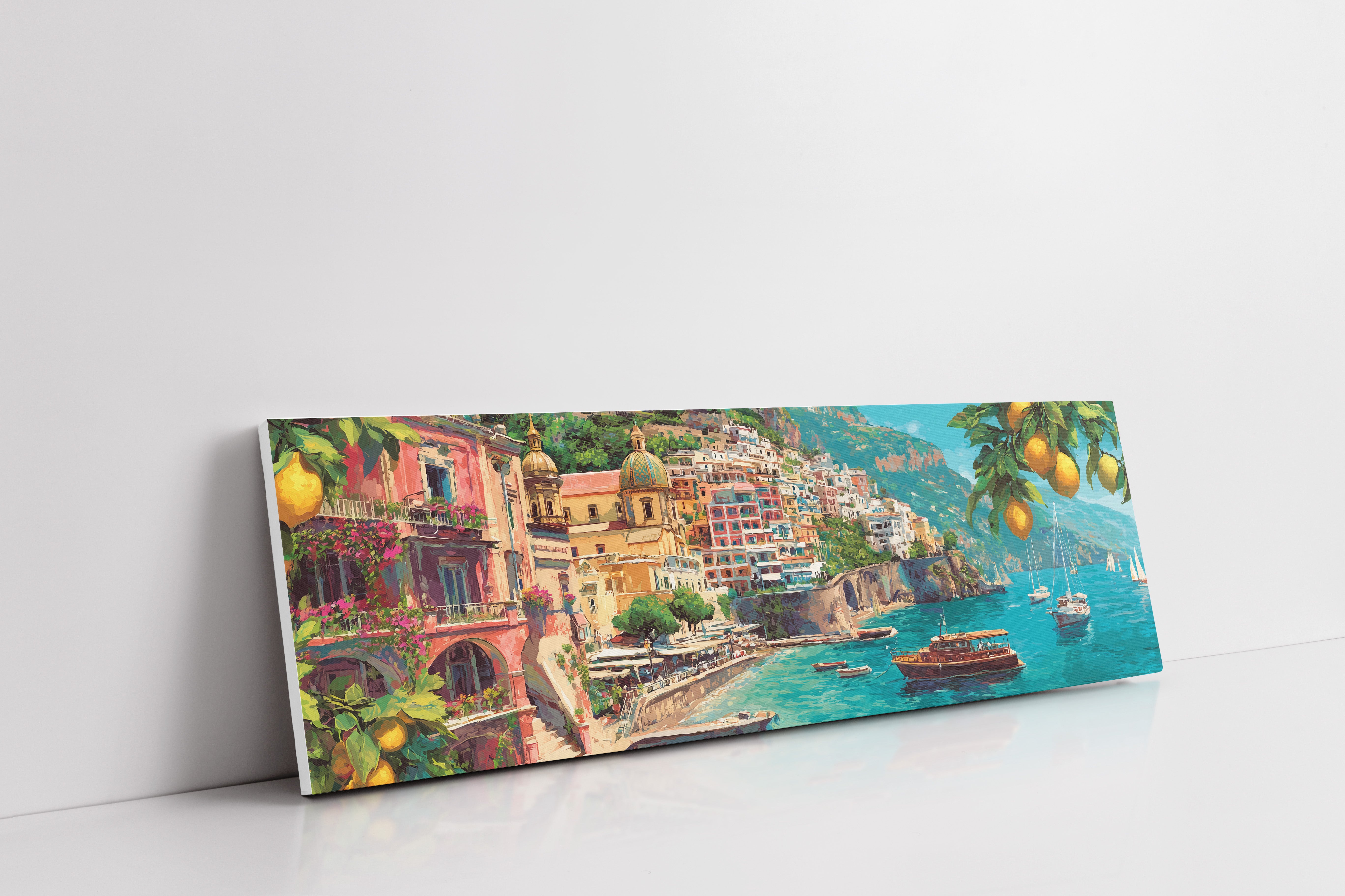 Lemons Above the Amalfi Blue