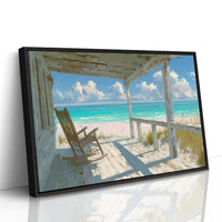 Seaside Porch Beckons Turquoise Waters