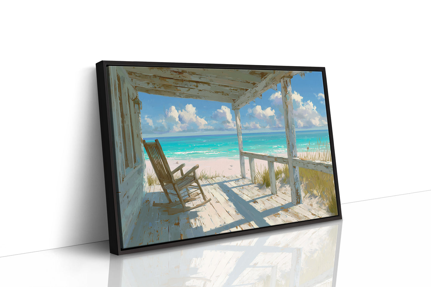 Seaside Porch Beckons Turquoise Waters