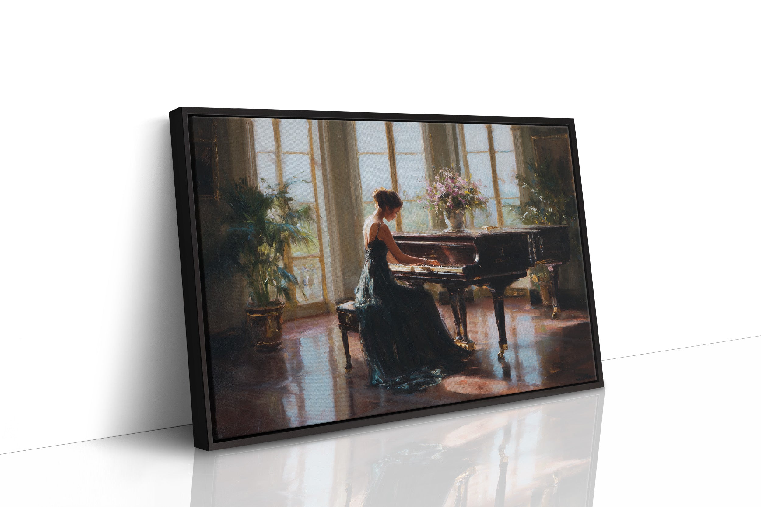 Sunlit Sonata Among Bound Classics