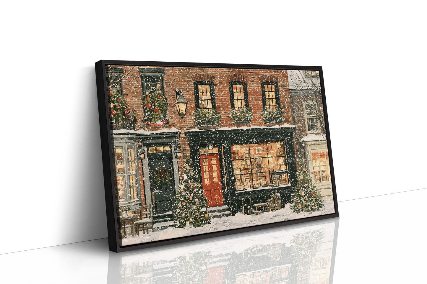 Where The Snow Meets Shop Windows