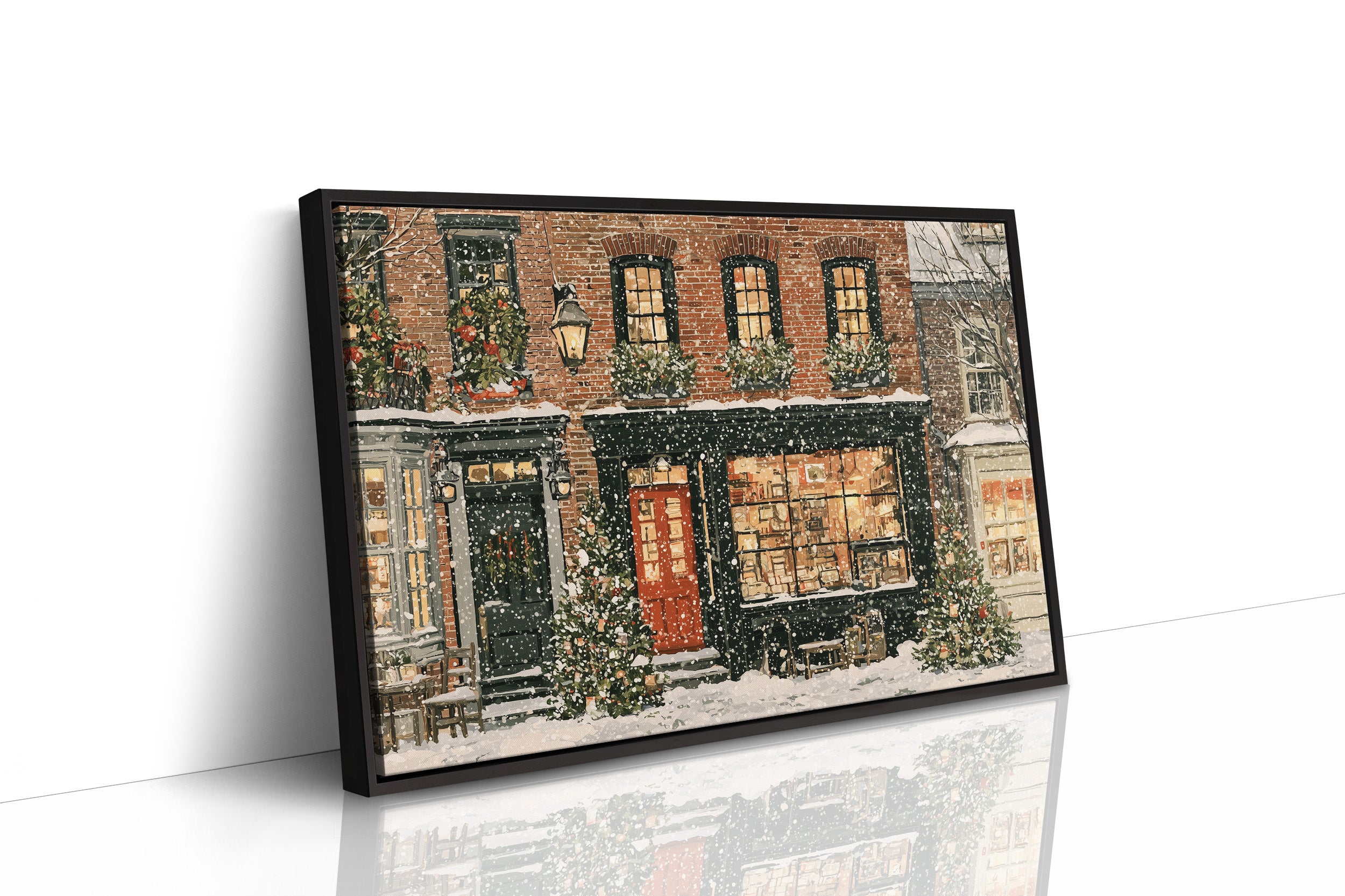 Where The Snow Meets Shop Windows