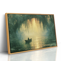 Angler in the Amber Light