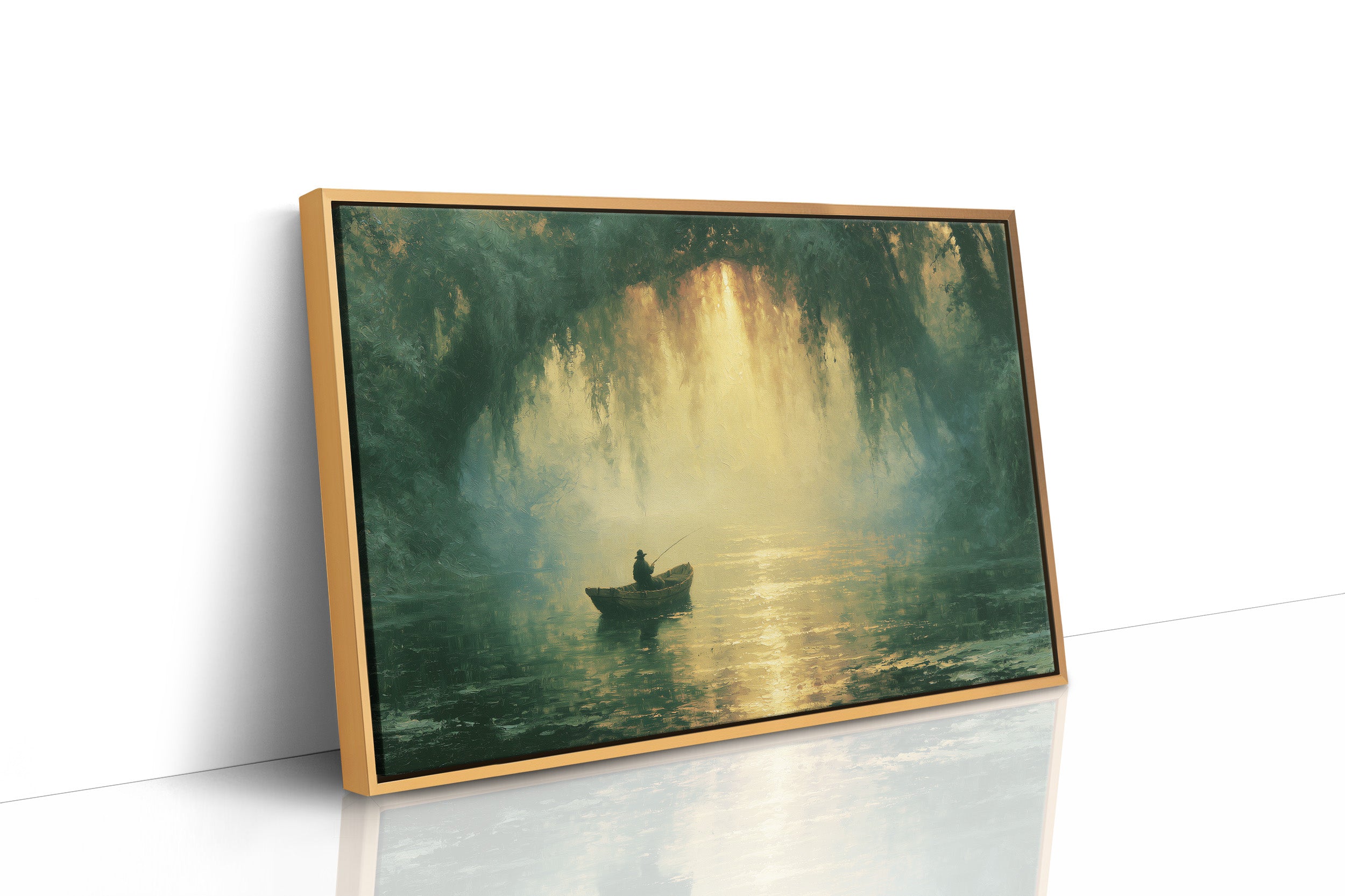 Angler in the Amber Light