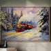 Winter Rails Carry Mountain Dreams