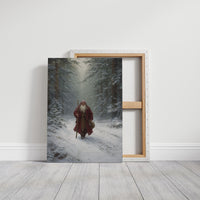 Ancient Steps Through Winter's Heart