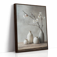 Minimalist Japanese Still Life Print – Zen Aesthetic Home Art