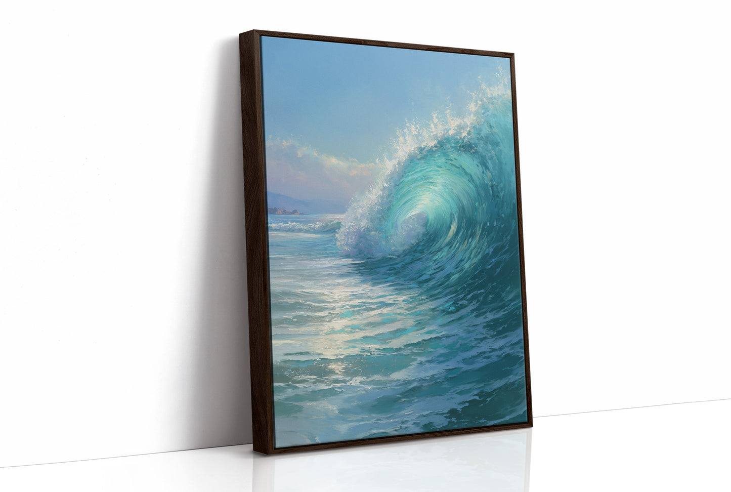 Coastal Memories Rest Against Leather