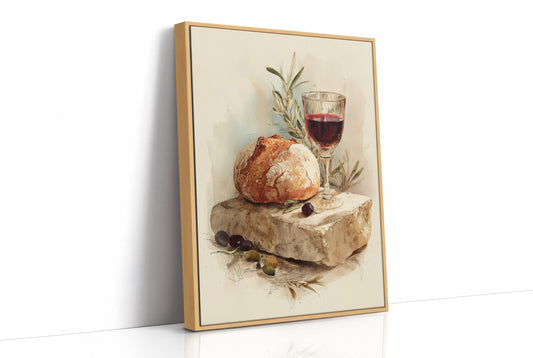 Bread Wine And Olive Light