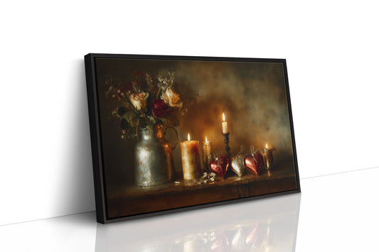 Candlelit Stories Between Leather Spines