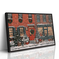 The Red Door Welcomes Winter