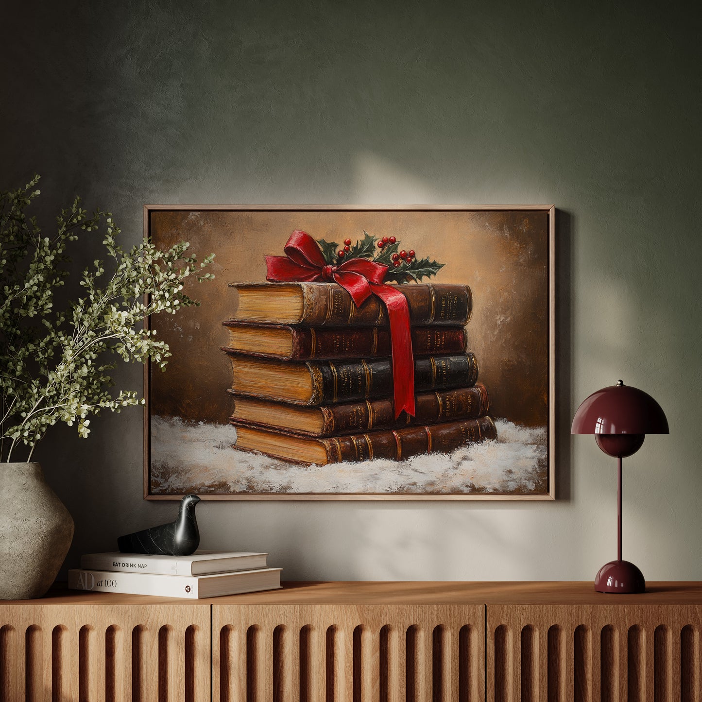 Ancient Stories Bound In Holiday Light