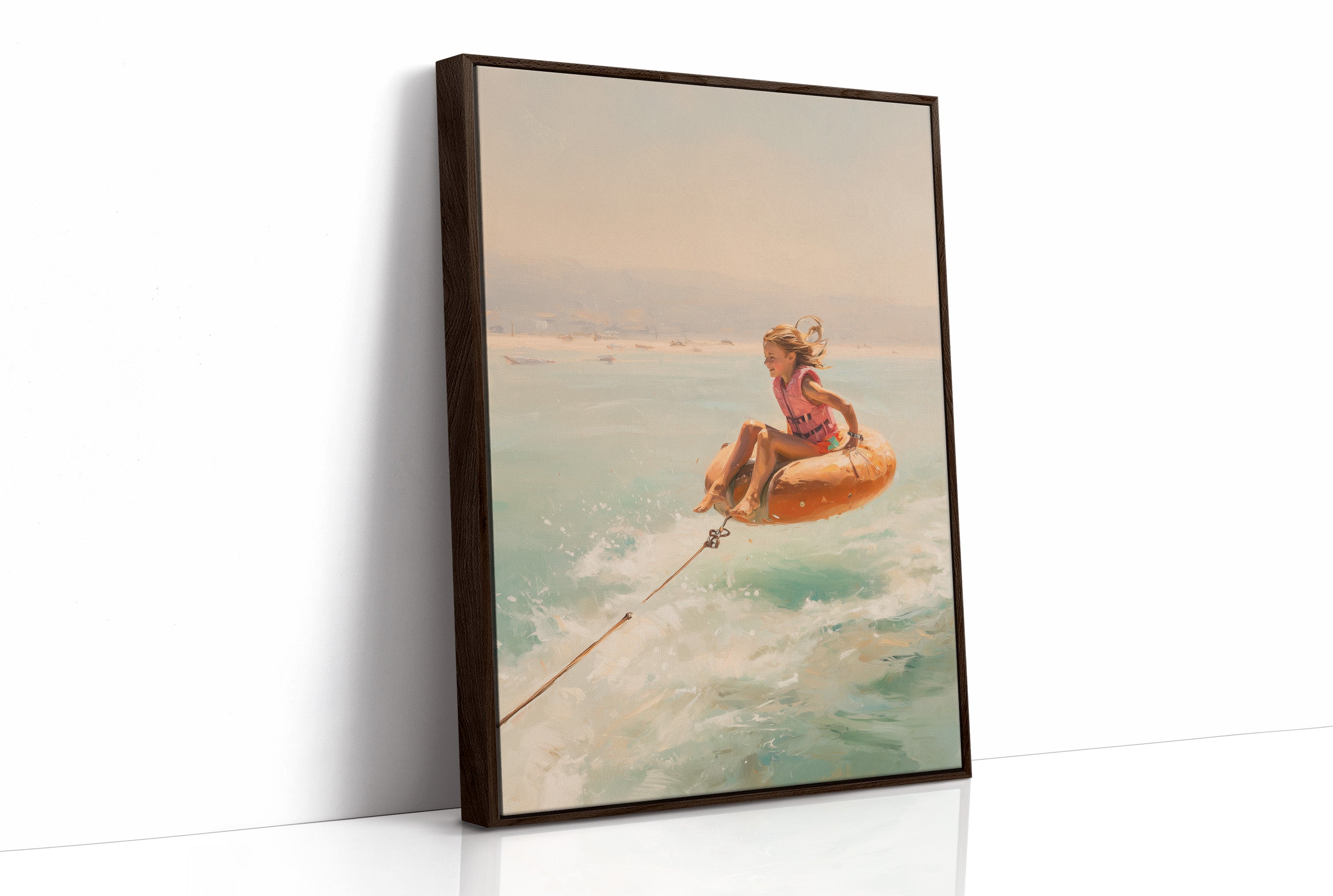 Aqua Thrill Beneath Golden Skies