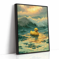 Duck Aglow at Sea