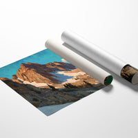 Alpine Peaks Touch Morning Light