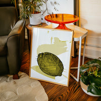 Citrus Lines Draw Morning Gold